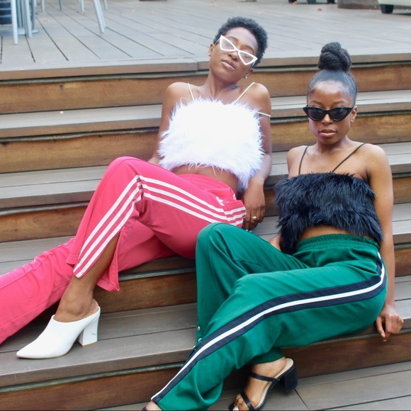 Angel White Faux Fur Top - Picture 5 of 7